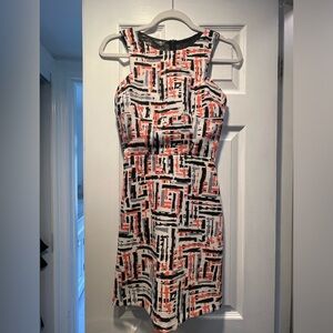 AQUA dress with mesh‎ detailing